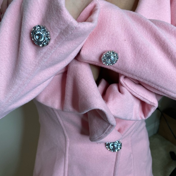 Pink wool jacket 💖 - Picture 3 of 4